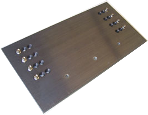 Use the Hole Strip Jig to quickly help align your work