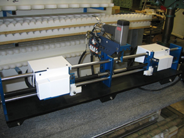 Louver Drilling and Stapling Machine w/ Auto Centering